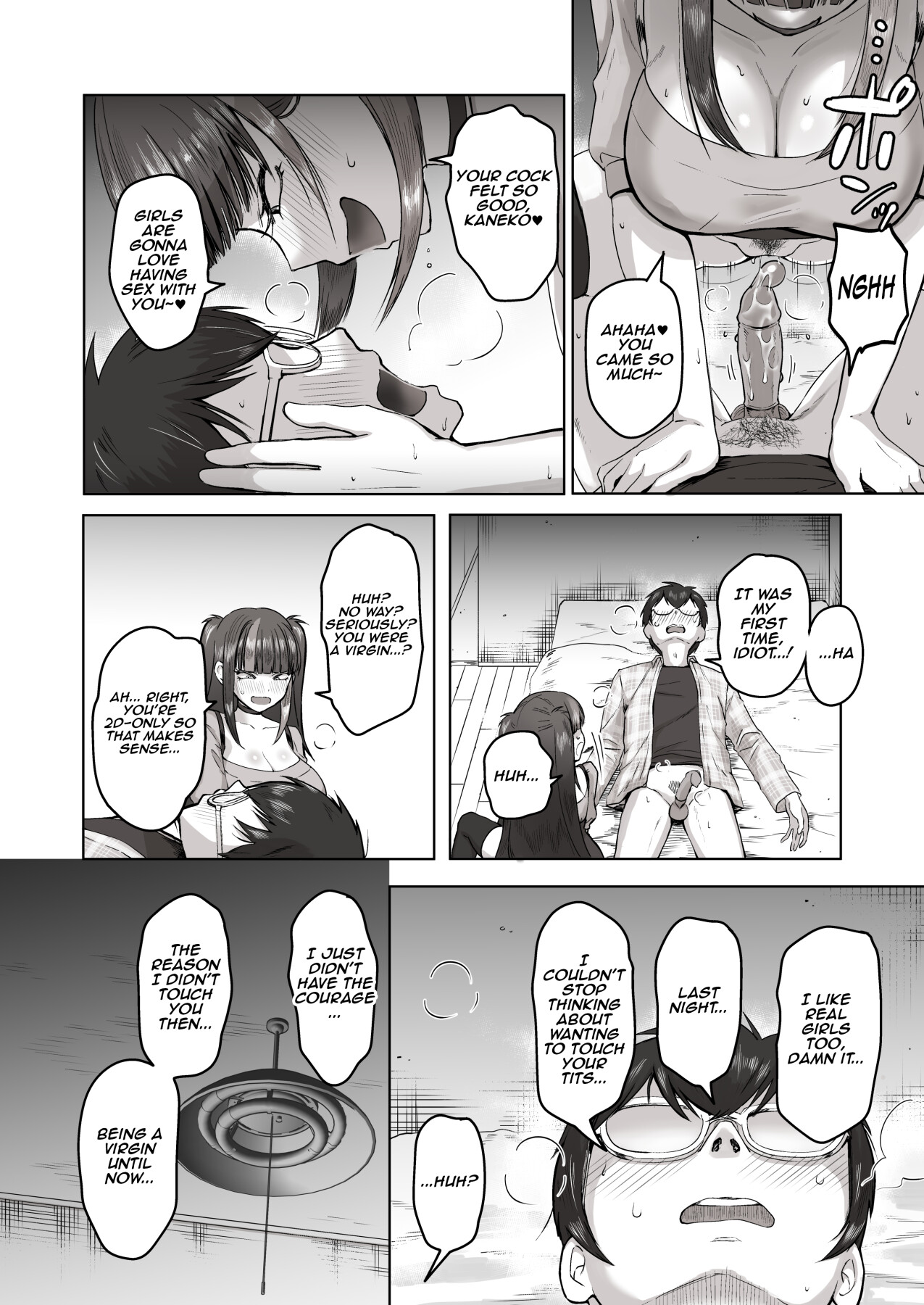 Hentai Manga Comic-When I Met My Follower I'd Been Passionately Talking About Eroge With Day and Night-Read-27